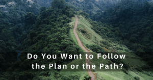 following God's Path and Plan